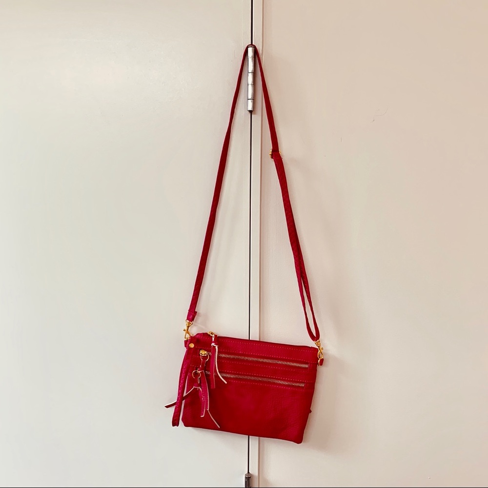 Fuschia Cross-Body/Wristlet Purse - NWOT - Picture 7 of 7